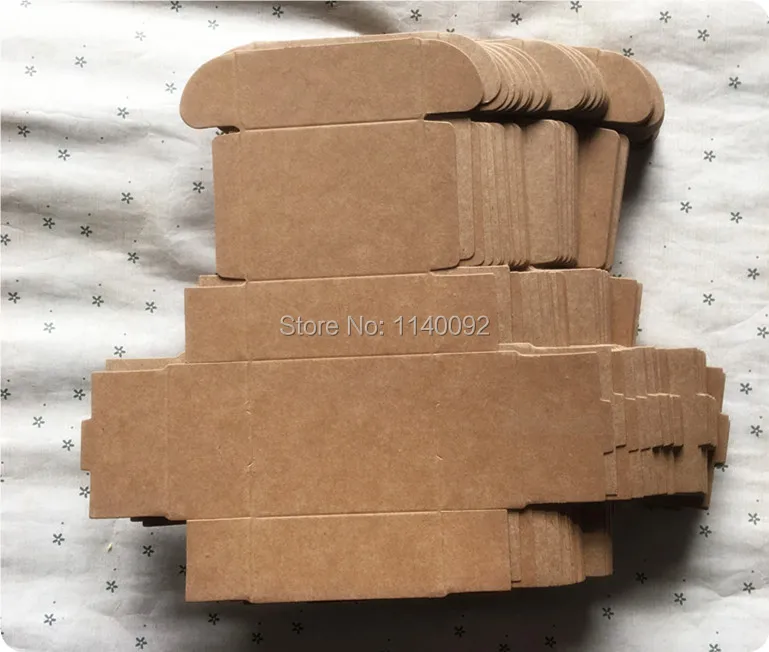 

free shipping 50 pcs a lot 7.7x6.3x3.3cm retro kraft packing box/trusty cardcase/ cosmetics box/ handmade soap box/ gift box