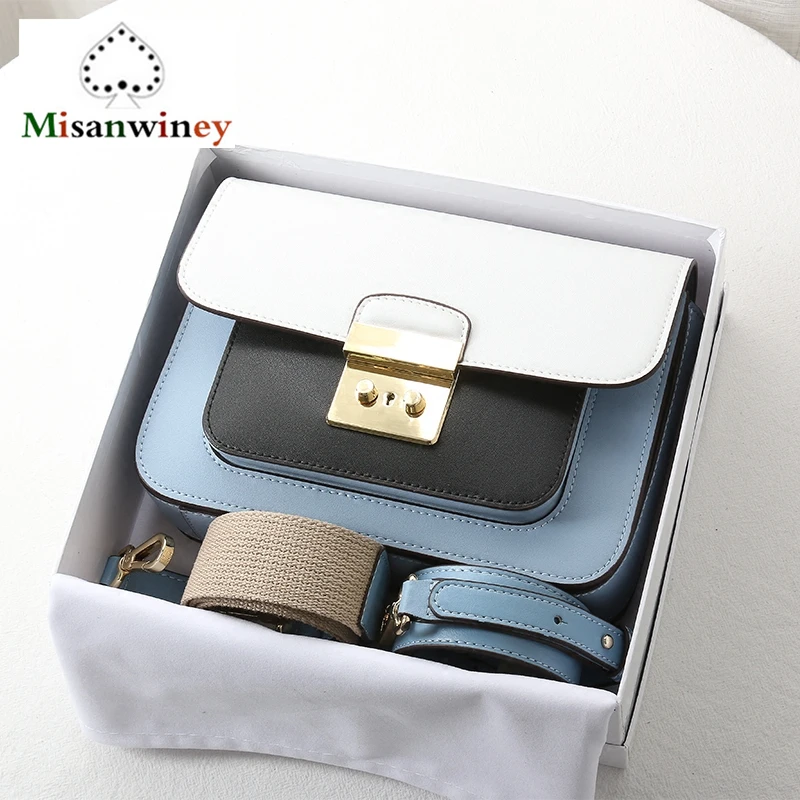 Brand Women Messenger Bags Top Quality Cowhide Shoulder Crossbody Genuine Leather Bag 2018 Fasion Female Small Flap Tote Bag Sac
Brand Women Messenger Bags Top Quality Cowhide Shoulder Crossbody Genuine Leather Bag 2018 Fasion Female Small Flap Tote Bag Sac