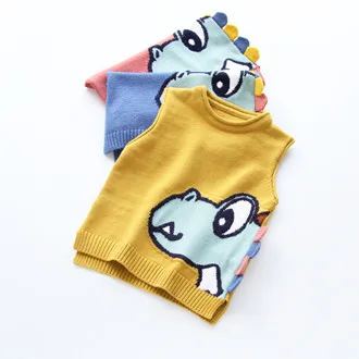 2018 spring autumn children's clothing cotton cartoon round neck core-spun yarn baby boy girls kid fashion knitted vests
2018 spring autumn children's clothing cotton cartoon round neck core-spun yarn baby boy girls kid fashion knitted vests