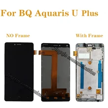 Accessoires pour écran tactile LCD de remplacement, pour BQ Aquaris U Plus=