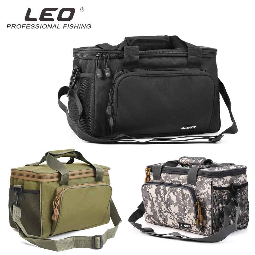 LEO Square Fishing Bag Lure Messenger Bag Oxford Cloth Outdoor Fishing Accessories Hard Bait Fishing Gear Bag
LEO Square Fishing Bag Lure Messenger Bag Oxford Cloth Outdoor Fishing Accessories Hard Bait Fishing Gear Bag