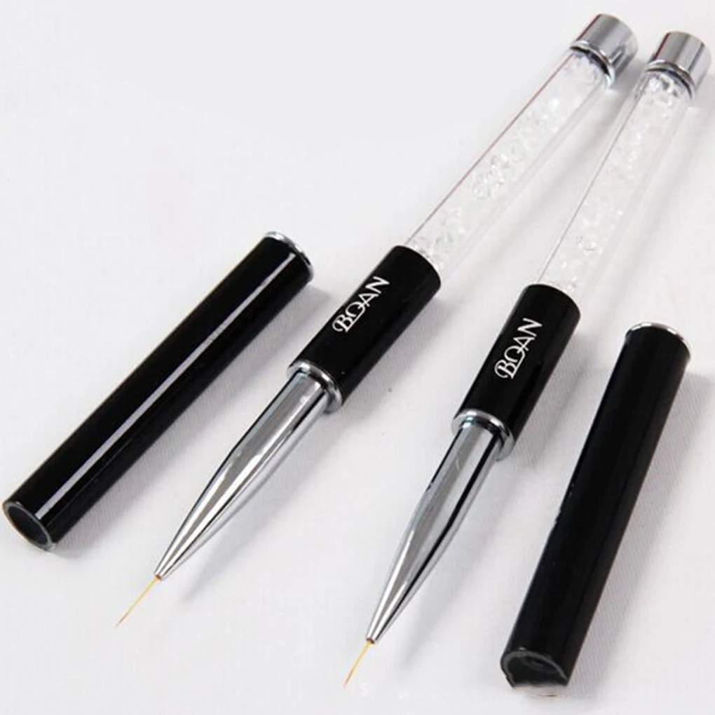 Nail Brush 7/9/11mm Crystal Acrylic Nail Art Brushes Gel Painting Line Brush Pen Manicure Nail Liner Tools
Nail Brush 7/9/11mm Crystal Acrylic Nail Art Brushes Gel Painting Line Brush Pen Manicure Nail Liner Tools