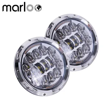 Marloo 7" Offroad Projector Series 7"Round LED Headlights White DRL Amber Turning Signal Lights For Jeep Wrangler JK TJ CJ 90W
Marloo 7" Offroad Projector Series 7"Round LED Headlights White DRL Amber Turning Signal Lights For Jeep Wrangler JK TJ CJ 90W