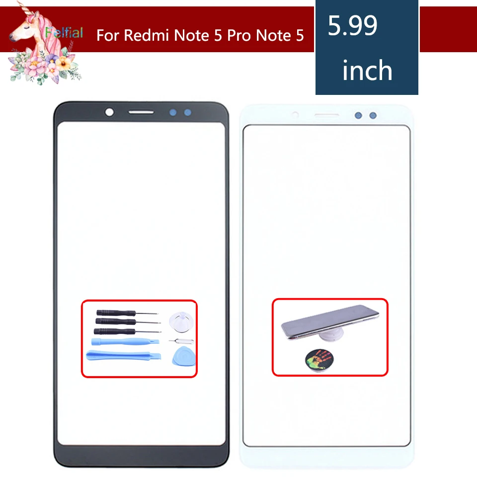 Original For Xiaomi Redmi Note 5 Pro Note 5 Note5 Touch Screen Panel Front Outer Glass Lens Touchscreen NO LCD Without Digitizer
Original For Xiaomi Redmi Note 5 Pro Note 5 Note5 Touch Screen Panel Front Outer Glass Lens Touchscreen NO LCD Without Digitizer