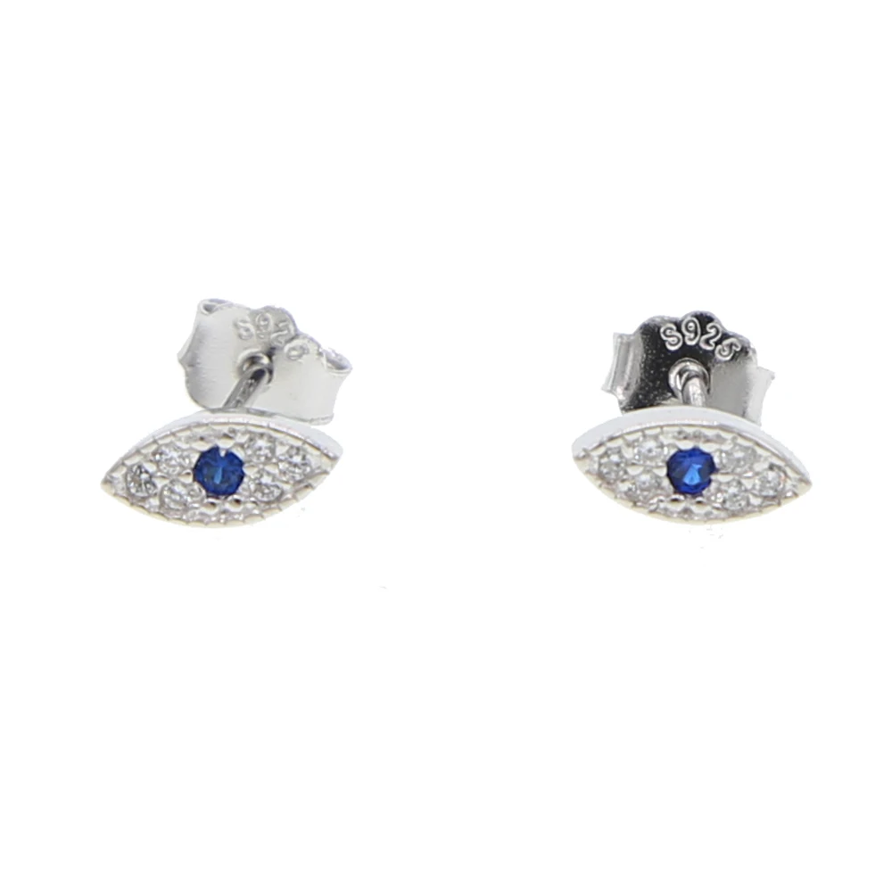 100% 925 Sterling Silver Cubic Zirconia Turkey tiny Eyes Stud Earrings For Women Prevent Allergy Lady Fashion wedding Jewelry
100% 925 Sterling Silver Cubic Zirconia Turkey tiny Eyes Stud Earrings For Women Prevent Allergy Lady Fashion wedding Jewelry