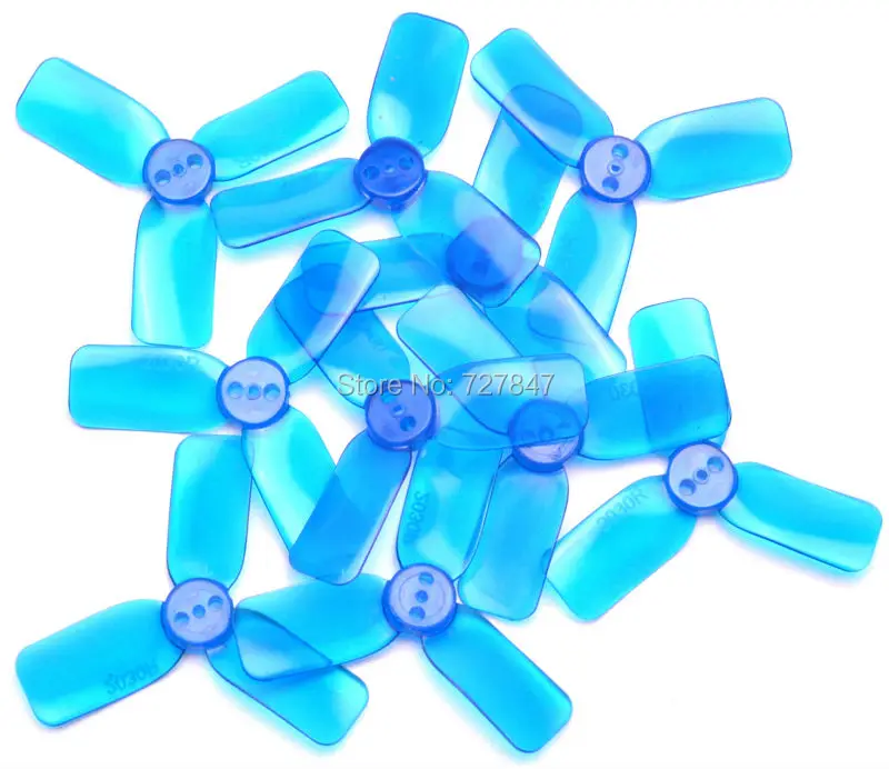 24pairs 2030 3 blades 2inch 2x3x3 2" Clear Propeller CW / CCW for 1104 4100KV motor MM80 80mm FPV Indoor mini Racing Quadcopter
24pairs 2030 3 blades 2inch 2x3x3 2" Clear Propeller CW / CCW for 1104 4100KV motor MM80 80mm FPV Indoor mini Racing Quadcopter