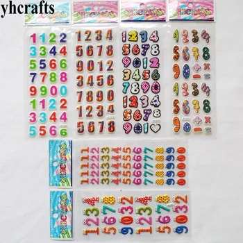 96sheets(3104PCS stickers) / LOT.Removable 0-9 numbers pvc sponge stickers Teach your own Self learning toys Early learning diy
96sheets(3104PCS stickers) / LOT.Removable 0-9 numbers pvc sponge stickers Teach your own Self learning toys Early learning diy