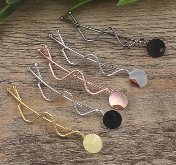 Antique Bronze/Gold/Silver/Black Cabochon 10mm pad Vintage Barrettes Hair Bobby Hairpins ,DIY Hairgrips Jewelry Finding 20pcs
Antique Bronze/Gold/Silver/Black Cabochon 10mm pad Vintage Barrettes Hair Bobby Hairpins ,DIY Hairgrips Jewelry Finding 20pcs