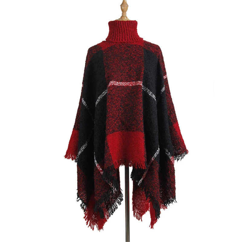 2019 Sweater Women High Collar Cloak Loose Large Yards Hot Sell Europe And The United States women's Sweaters Vestidos MMY69136
2019 Sweater Women High Collar Cloak Loose Large Yards Hot Sell Europe And The United States women's Sweaters Vestidos MMY69136