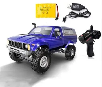WPL C24 RC Car Remote Control car 2.4G RC Crawler Off-road Car Buggy Moving Machine 1:16 4WD Kids Battery Powered Cars RTR gifts
WPL C24 RC Car Remote Control car 2.4G RC Crawler Off-road Car Buggy Moving Machine 1:16 4WD Kids Battery Powered Cars RTR gifts