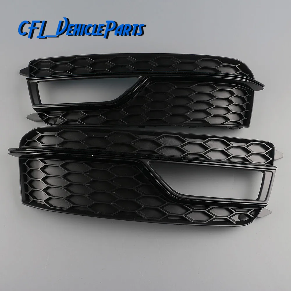 Pair Front Left+Right Bumper Outer Grille Fog Light Cover 8T0807681K 8T0807682K For Audi A5 S-Line 2013 2014 2015 2016
Pair Front Left+Right Bumper Outer Grille Fog Light Cover 8T0807681K 8T0807682K For Audi A5 S-Line 2013 2014 2015 2016