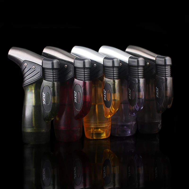 Windproof Refillable Lighter Butane Gas Jet Flame Torch Welding Camping Windproof Spray Gun Lighter Cigarette Accessories
Windproof Refillable Lighter Butane Gas Jet Flame Torch Welding Camping Windproof Spray Gun Lighter Cigarette Accessories