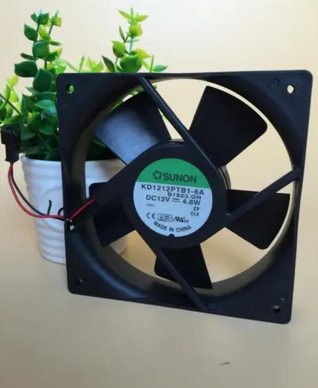 for SUNON KD1212PTB1-6A DC 12V 4.8W 12025 12CM 2-wire case cooling fan
for SUNON KD1212PTB1-6A DC 12V 4.8W 12025 12CM 2-wire case cooling fan