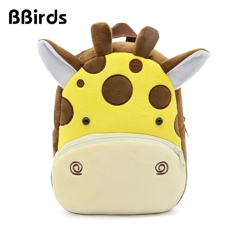 BBirds Cute 3D Cartoon Plush Children Backpacks kindergarten Schoolbag Animal Kids Backpack Girls Backpack Children School Bags
BBirds Cute 3D Cartoon Plush Children Backpacks kindergarten Schoolbag Animal Kids Backpack Girls Backpack Children School Bags