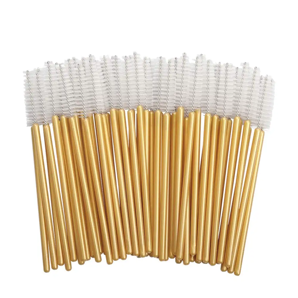 300 Pack Mascara Wands Disposable Eye Lash Applicators for Eyelash Extensions Makeup Brush Tool Kits with Gold/White Hot Sale
300 Pack Mascara Wands Disposable Eye Lash Applicators for Eyelash Extensions Makeup Brush Tool Kits with Gold/White Hot Sale
