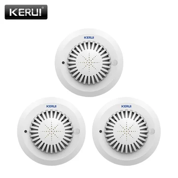 KERUI SD03 High Sensitivity Voice Prompts Low Battery Remind Fire Smoke Detector/Sensor linkage With Kerui Home Alarm System
KERUI SD03 High Sensitivity Voice Prompts Low Battery Remind Fire Smoke Detector/Sensor linkage With Kerui Home Alarm System