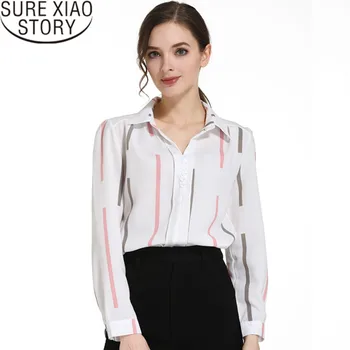 blusas mujer de moda 2019 womens tops and blouses chiffon blouse white shirt Chiffon blouse V-Neck Striped Button Full 0973 30
blusas mujer de moda 2019 womens tops and blouses chiffon blouse white shirt Chiffon blouse V-Neck Striped Button Full 0973 30