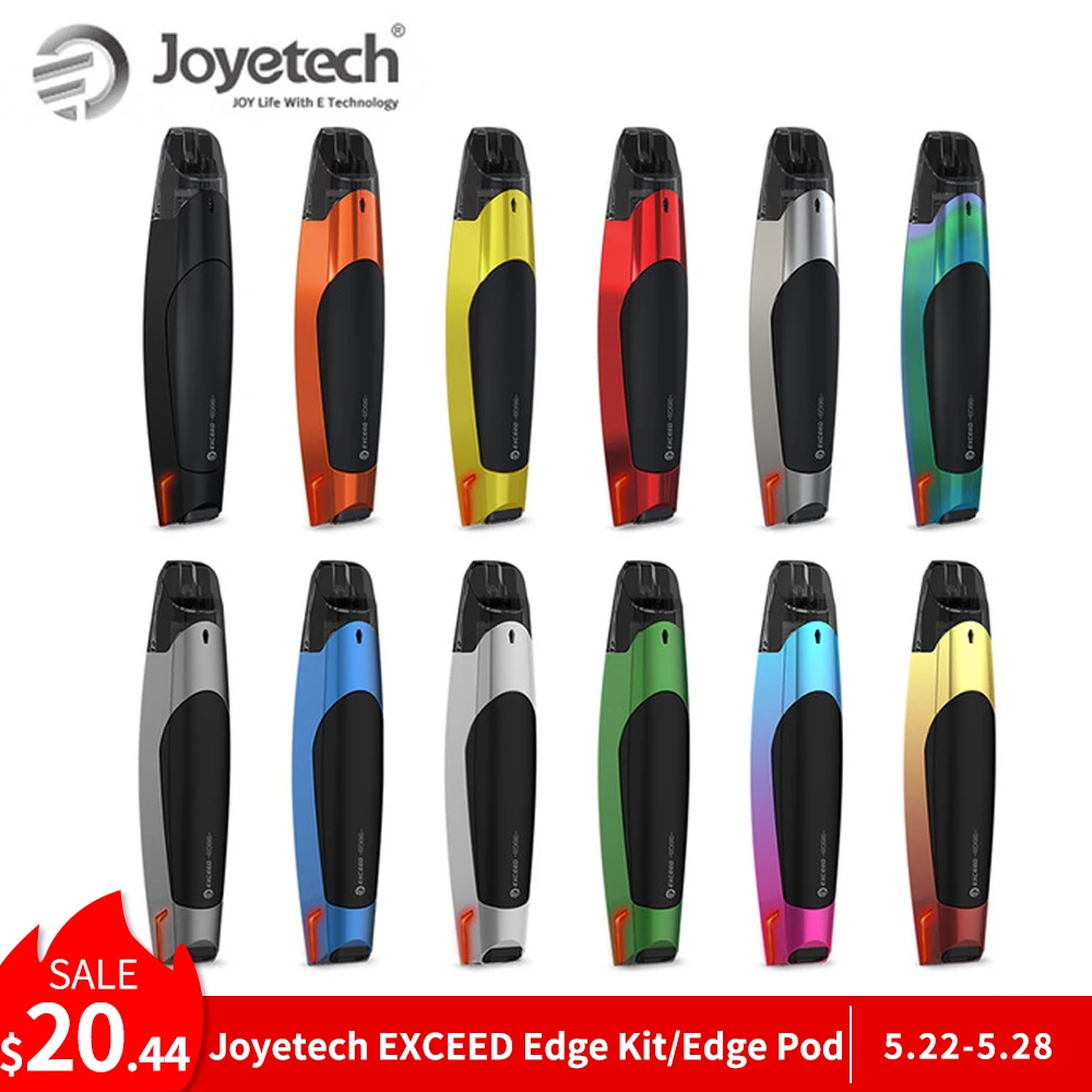 Original Joyetech EXCEED Edge Kit/Edge Pod Version With 2ml Eliquid EX 1.2ohm Coil Built in 650mAh Battery Direct E-Cigarette
Original Joyetech EXCEED Edge Kit/Edge Pod Version With 2ml Eliquid EX 1.2ohm Coil Built in 650mAh Battery Direct E-Cigarette