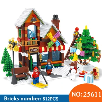 Ausini 25611 812pcs Winter Village Post Office City Advent Calendar Christmas Santa Workshop Building Block Toys For Children
Ausini 25611 812pcs Winter Village Post Office City Advent Calendar Christmas Santa Workshop Building Block Toys For Children