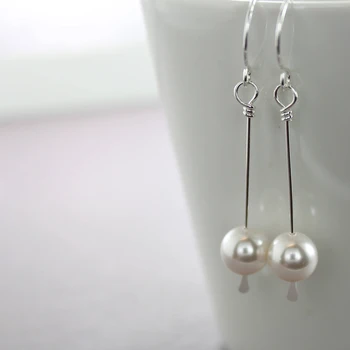 Natural Pearl Earrings Handmade Jewelry 925 Silver Gold Filled Brincos Vintage Boho Pendientes Earrings For Women Oorbellen
Natural Pearl Earrings Handmade Jewelry 925 Silver Gold Filled Brincos Vintage Boho Pendientes Earrings For Women Oorbellen