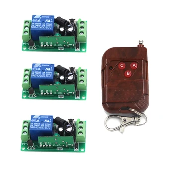 Remote Control Switches DC 9V 24V Remote Switch Relay Learning Small Receiver Transmiter Learning Smart 315/433MHZ
Remote Control Switches DC 9V 24V Remote Switch Relay Learning Small Receiver Transmiter Learning Smart 315/433MHZ