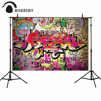 Allenjoy backdrop for photographic studio Funny city art colorful graffiti wall background professional photocall fotografia
Allenjoy backdrop for photographic studio Funny city art colorful graffiti wall background professional photocall fotografia