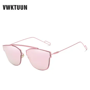 VWKTUUN New Technologic Reflective Alloy frame Luxury Brand Sunglasses Women Men Brand Designer Retro Vintage Sun glasses Oculos
VWKTUUN New Technologic Reflective Alloy frame Luxury Brand Sunglasses Women Men Brand Designer Retro Vintage Sun glasses Oculos
