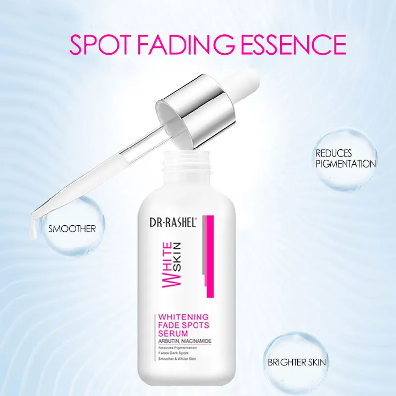 DR.RASHEL Whitening Fade Spots Serum Facial Essence Whitening Moisturizing Brightening Skin Anti-aging 50ml
DR.RASHEL Whitening Fade Spots Serum Facial Essence Whitening Moisturizing Brightening Skin Anti-aging 50ml