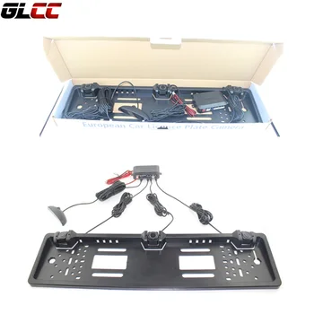 Car Parking Sensors Parktronics European License Plate Frame Reversing Radar with 3 Sensors on EU Plate Frame
Car Parking Sensors Parktronics European License Plate Frame Reversing Radar with 3 Sensors on EU Plate Frame