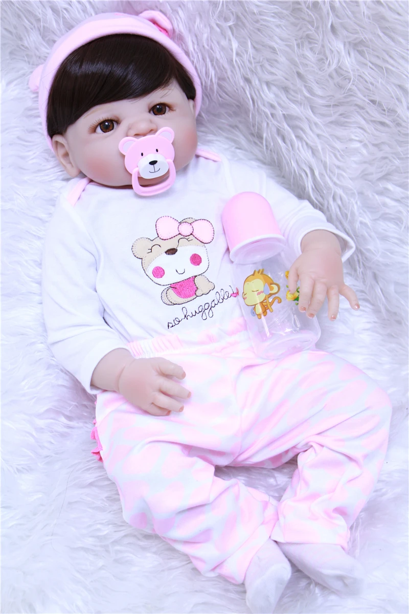 55cm boy reborn babies dolls Full Body Silicone Reborn Baby Doll Toys Newborn baby Doll children Gift Birthday Gift bonecas
55cm boy reborn babies dolls Full Body Silicone Reborn Baby Doll Toys Newborn baby Doll children Gift Birthday Gift bonecas