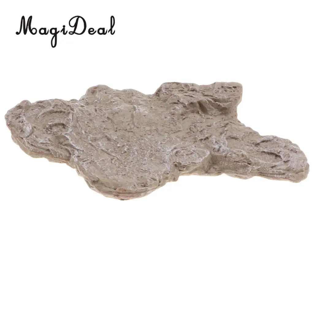 12.5x8cm Dinosaur Animal Model Base Scene Platform Display Stand Army Military Sand Scene Accessories