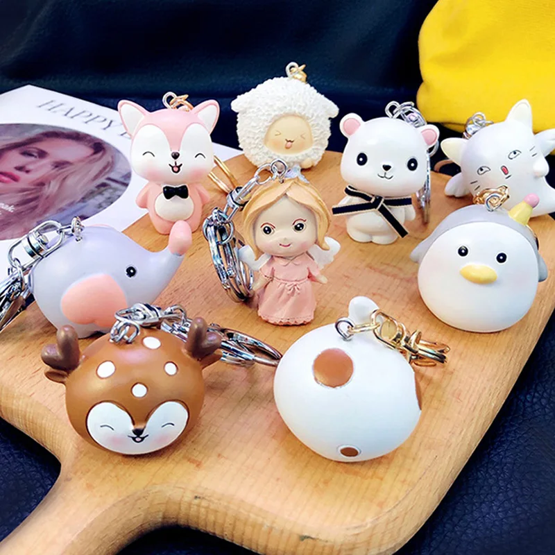 Creative Cartoon Boutique Resin Doll Keychain Cute Girl Couple Elf Bag Key Chain Angel Pendant custom keychain
Creative Cartoon Boutique Resin Doll Keychain Cute Girl Couple Elf Bag Key Chain Angel Pendant custom keychain