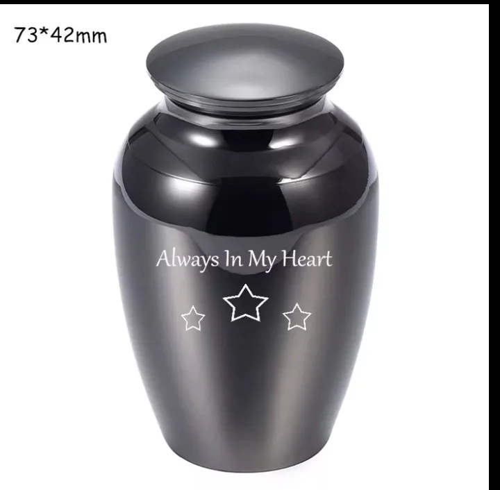 IJU027 (73mm*44.5mm) Personalized Engrave Stainless Steel Memorial Urn For Human/Pet Funeral Ashes Mini Casket Cremation Jewelry
IJU027 (73mm*44.5mm) Personalized Engrave Stainless Steel Memorial Urn For Human/Pet Funeral Ashes Mini Casket Cremation Jewelry