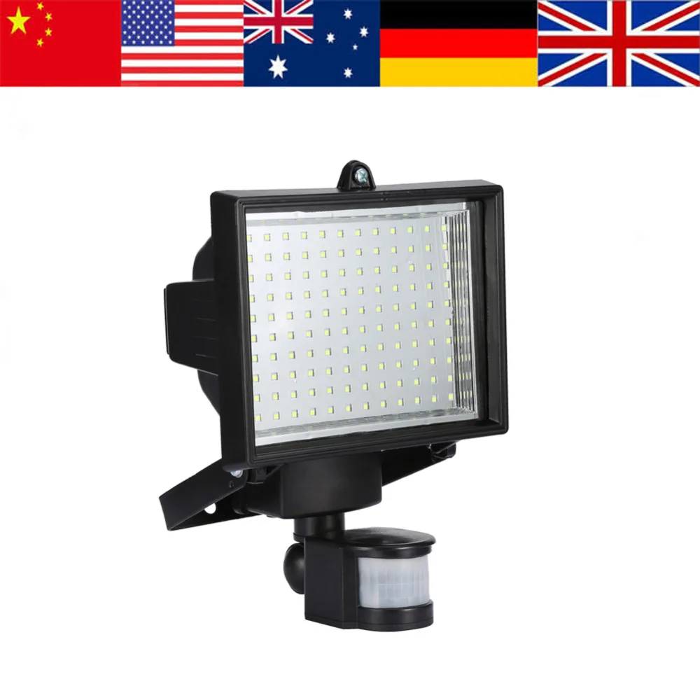 120LED Solar Light Wall-mounted Solar Spotlight with PIR-sensor Motion Detector BS3 Motion Sensor Flood Light Led Security Light
120LED Solar Light Wall-mounted Solar Spotlight with PIR-sensor Motion Detector BS3 Motion Sensor Flood Light Led Security Light