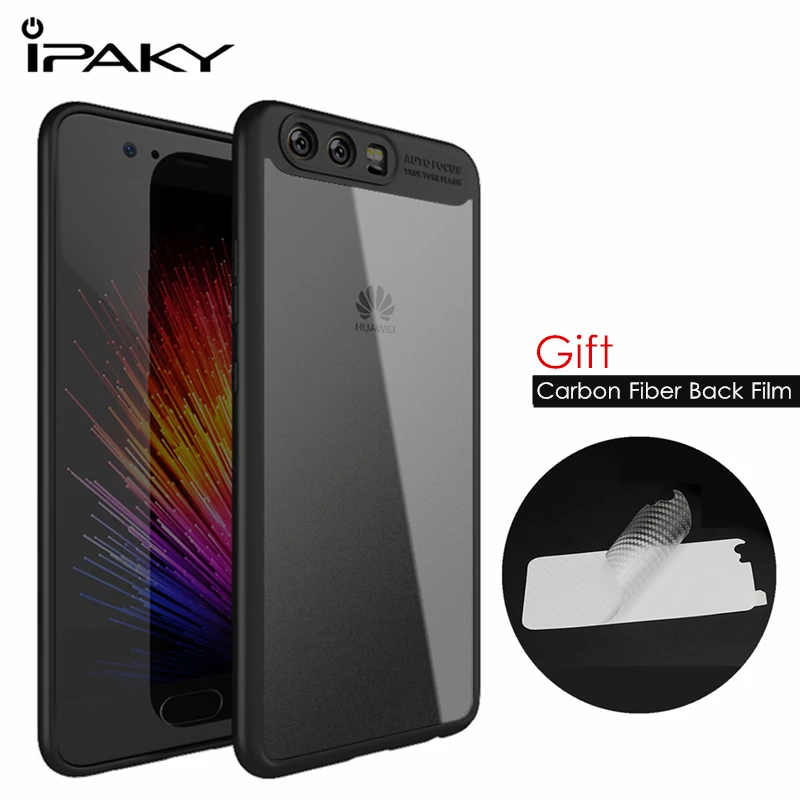 iPaky for Huawei P10 / P10 Plus Case Soft Silicone Frame + Acrylic Back Cover for Huawei P10 Case + 3D carbon Fiber Back Film
iPaky for Huawei P10 / P10 Plus Case Soft Silicone Frame + Acrylic Back Cover for Huawei P10 Case + 3D carbon Fiber Back Film