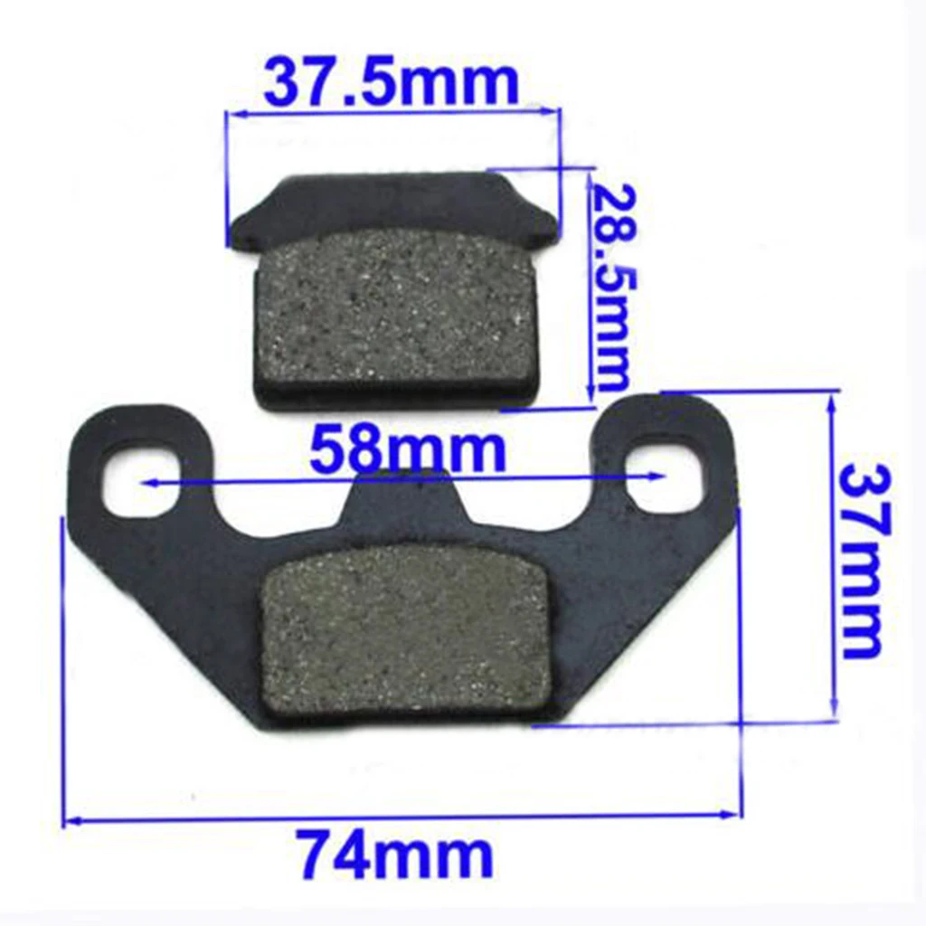 1 Set Brake Pads For Thumpstar SSR Demon Stomp Apollo SDG 50 70 110 125 140 cc SSR Demon Stomp Pit Bike Quad Etc Black Semimetal 1 Set Brake Pads For Thumpstar SSR Demon Stomp Apollo SDG 50 70 110 125 140 cc SSR Demon Stomp Pit Bike Quad Etc Black Semimetal