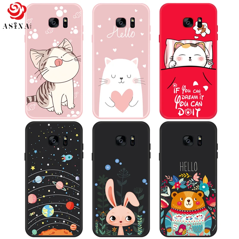 ASINA Cute Cartoon Case For Samsung Galaxy S7 Case Cover 3D Relief Silicone Shockproof Fundas For Galaxy S7 Edge Animal Bumper
ASINA Cute Cartoon Case For Samsung Galaxy S7 Case Cover 3D Relief Silicone Shockproof Fundas For Galaxy S7 Edge Animal Bumper
