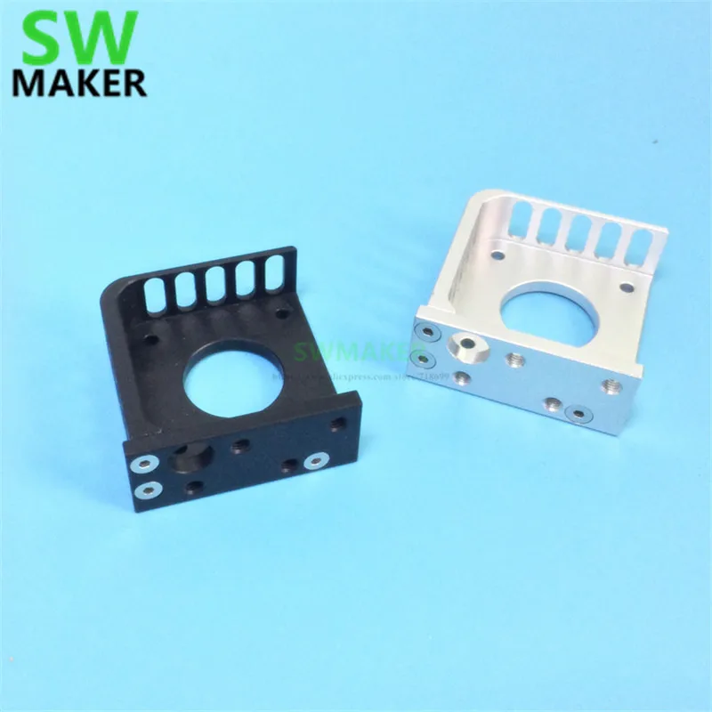 NEMA 17 stepper motor support Bracket Mount for V-Slot Openbuilds X-axis slider / Titan Aero Extruder 3D printer parts
NEMA 17 stepper motor support Bracket Mount for V-Slot Openbuilds X-axis slider / Titan Aero Extruder 3D printer parts