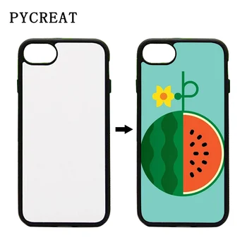 For iPhone 8 Case 2D Sublimation Case Rubber TPU+PC For iphone 8 7 Case DIY Back Cover iP7 iP8 Fundas With Aluminum Plate 100pcs
For iPhone 8 Case 2D Sublimation Case Rubber TPU+PC For iphone 8 7 Case DIY Back Cover iP7 iP8 Fundas With Aluminum Plate 100pcs