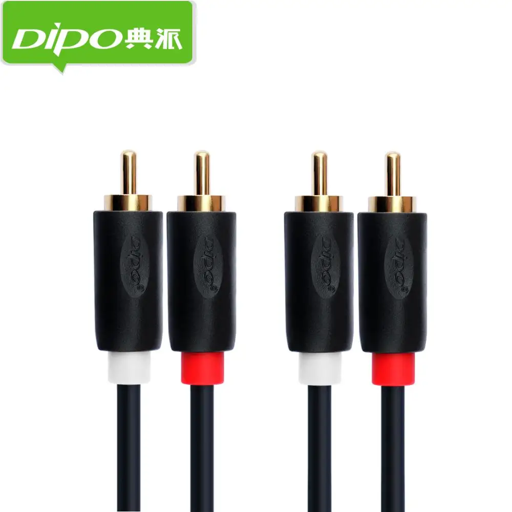DIPO RCA Audio Cable 2RCA to 2 RCA Male to Male Gold-Plated for STB DVD TV Amplifer acoustics 1m 2m 3m 5m 8m 10m 15m 20m
DIPO RCA Audio Cable 2RCA to 2 RCA Male to Male Gold-Plated for STB DVD TV Amplifer acoustics 1m 2m 3m 5m 8m 10m 15m 20m