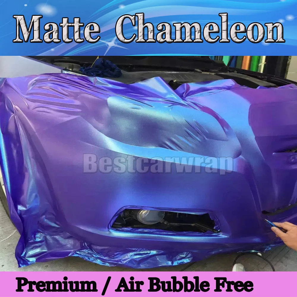 Satin Chameleon Blue to purple shift Vinyl wrap Purple & blue With Air Bubble Free CAST Car Vehicle Styling foil 1.52x20m/Roll
Satin Chameleon Blue to purple shift Vinyl wrap Purple & blue With Air Bubble Free CAST Car Vehicle Styling foil 1.52x20m/Roll