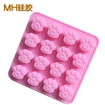 by dhl 500pcs high quality 16 holes Cute Pet Cat Dog Paws Silicone Mold Cookie Chocolate Mould DIY Fondant Cake Decorative Tools
by dhl 500pcs high quality 16 holes Cute Pet Cat Dog Paws Silicone Mold Cookie Chocolate Mould DIY Fondant Cake Decorative Tools