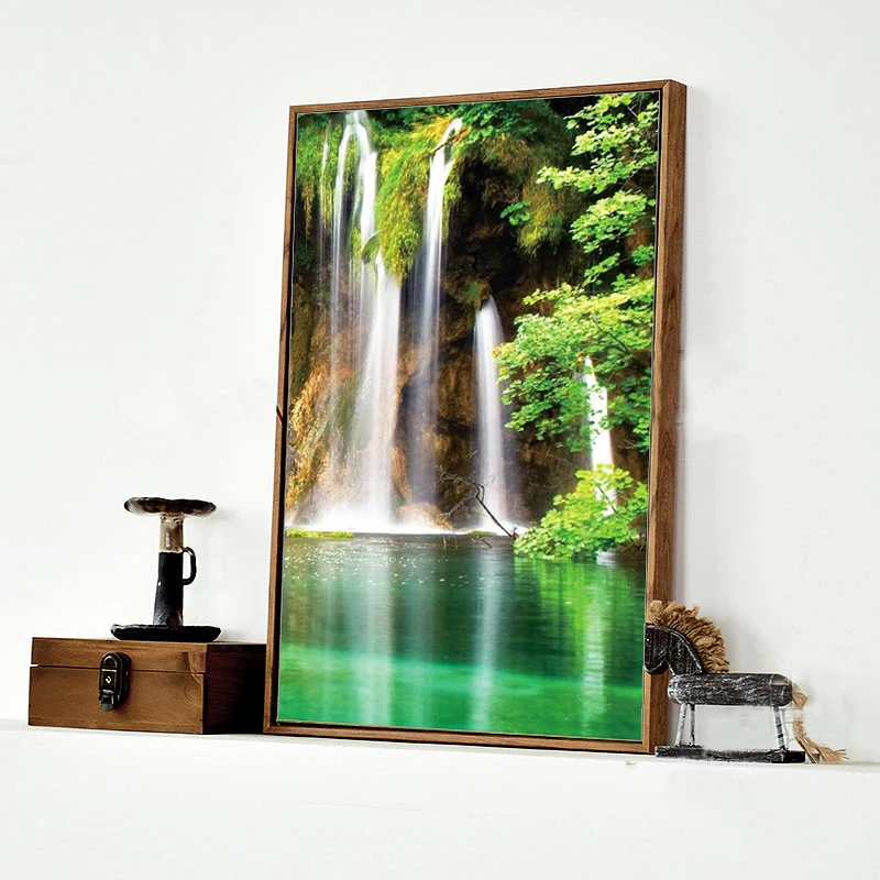 Ulight Spring Natural Scene Waterfall Canvas painting Pictures On Print For Home Living Room Modern Decoration Wall Art No frame
Ulight Spring Natural Scene Waterfall Canvas painting Pictures On Print For Home Living Room Modern Decoration Wall Art No frame