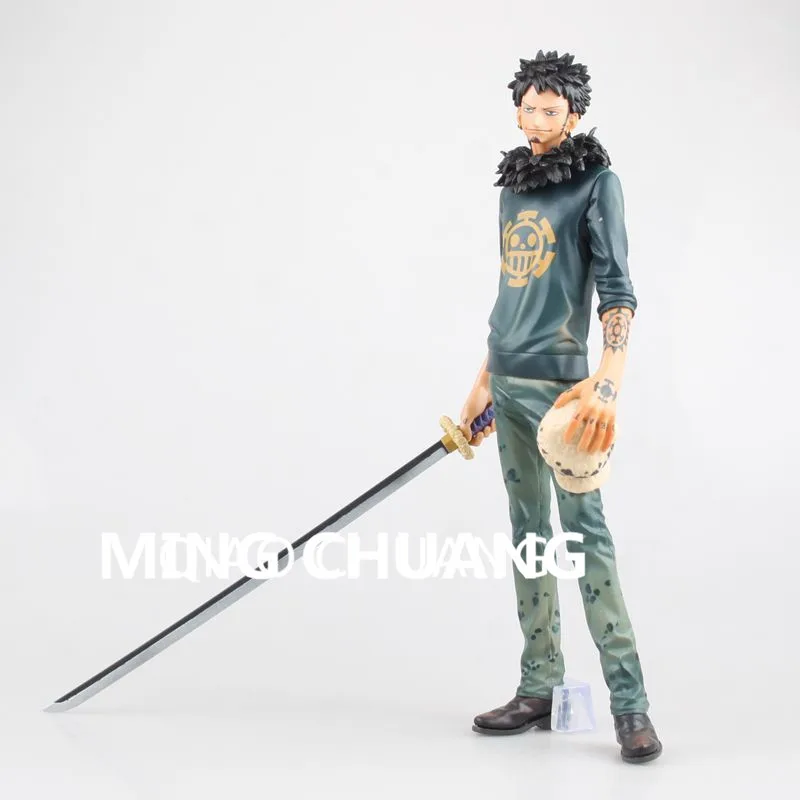 Anime-Eiichiro-Oda-ONE-PIECE-Red-Heart-Pirates-Captain-Trafalgar-Law-Death-Surgeon-PVC-Action-Figure (2)