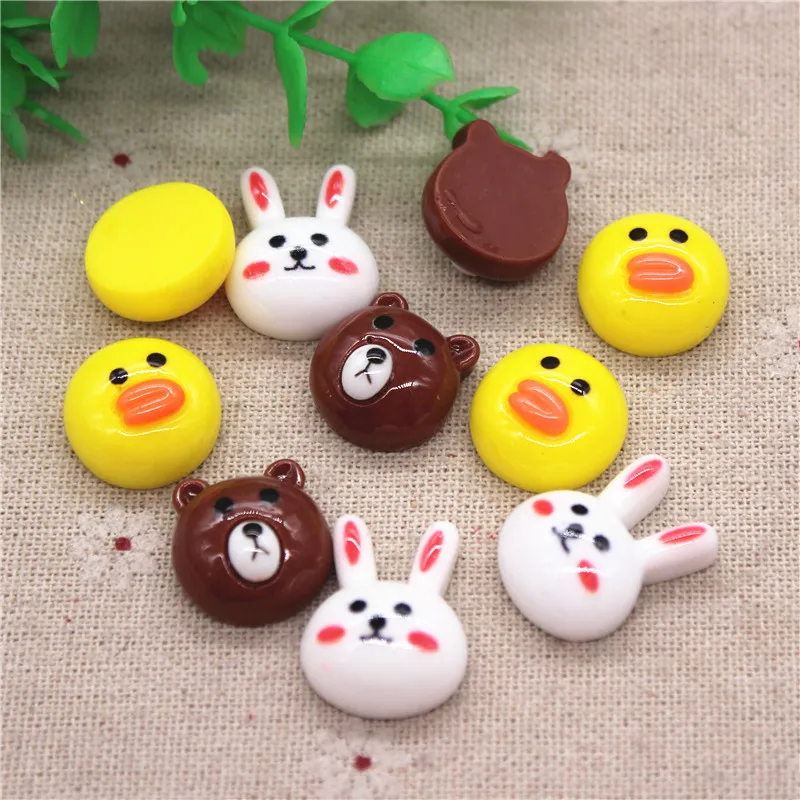 20pcs Cute Mix Patterns Resin Bear Duck Rabbit Miniature Flatback Cabochon Art Supply DIY Craft Scrapbooking,17mm
20pcs Cute Mix Patterns Resin Bear Duck Rabbit Miniature Flatback Cabochon Art Supply DIY Craft Scrapbooking,17mm