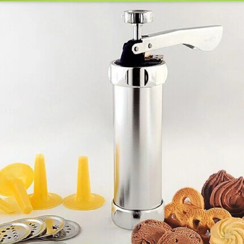 1Set DIY Cookie Tool Biscuit Cookie Extruder Presser Machine Biscuit Maker Cake Making Decorating Gun Kitchen Baking Tools
1Set DIY Cookie Tool Biscuit Cookie Extruder Presser Machine Biscuit Maker Cake Making Decorating Gun Kitchen Baking Tools
