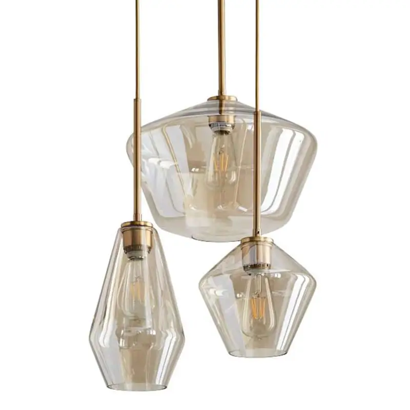 BLUBBLE Geometric Led Pendant Lights Dia23x21cm/17x28cm/30x26cm LED Pendant Lamp Hanglampl Hall Parlor Smoky Hanging Lamp
BLUBBLE Geometric Led Pendant Lights Dia23x21cm/17x28cm/30x26cm LED Pendant Lamp Hanglampl Hall Parlor Smoky Hanging Lamp