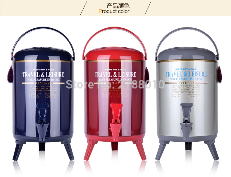 9.5L Keep Hot/cold stainless steel Commercial Heat preservation barrels for water coffee drink tea soybean milk
9.5L Keep Hot/cold stainless steel Commercial Heat preservation barrels for water coffee drink tea soybean milk