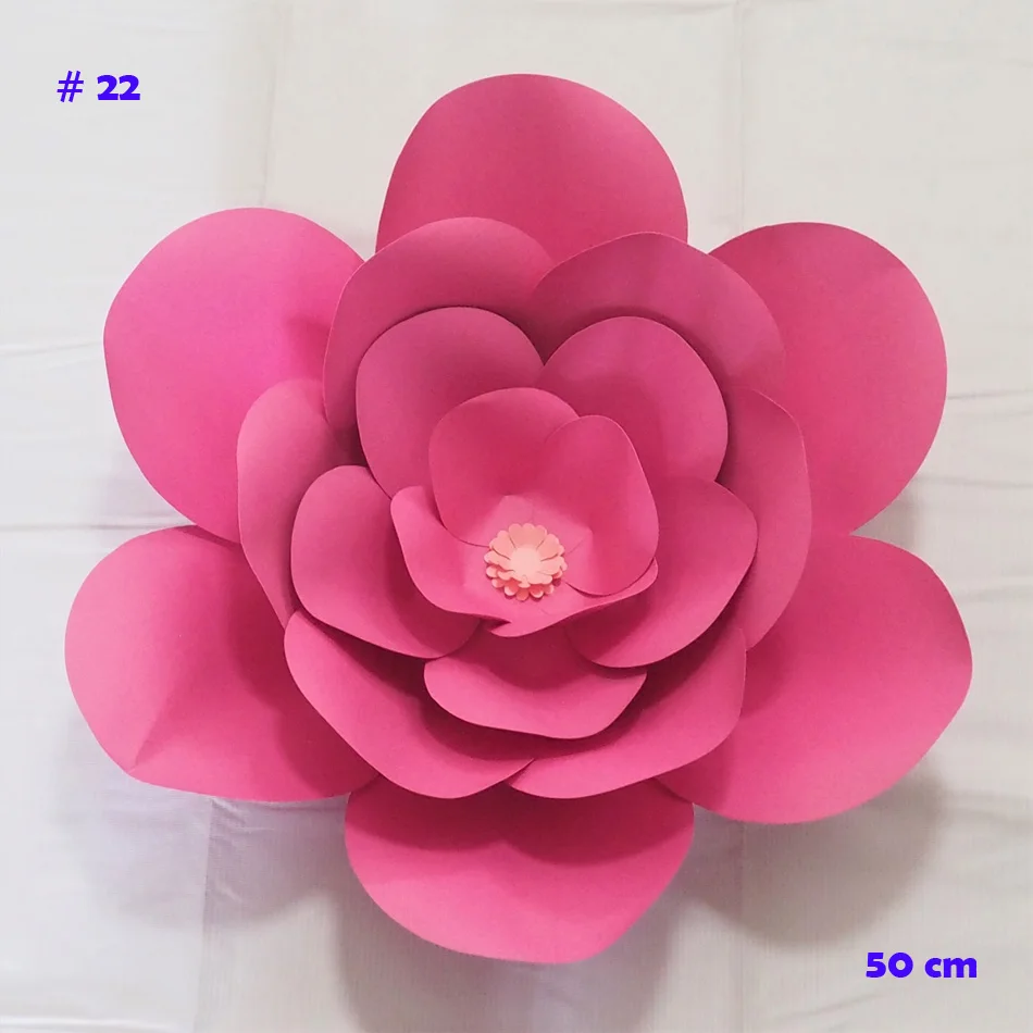 Giant Paper Flowers Artificial Rose DIY Large Paper Rose Wedding & Event Backdrop Baby Nursery With Video tutorials 1 Piece
Giant Paper Flowers Artificial Rose DIY Large Paper Rose Wedding & Event Backdrop Baby Nursery With Video tutorials 1 Piece