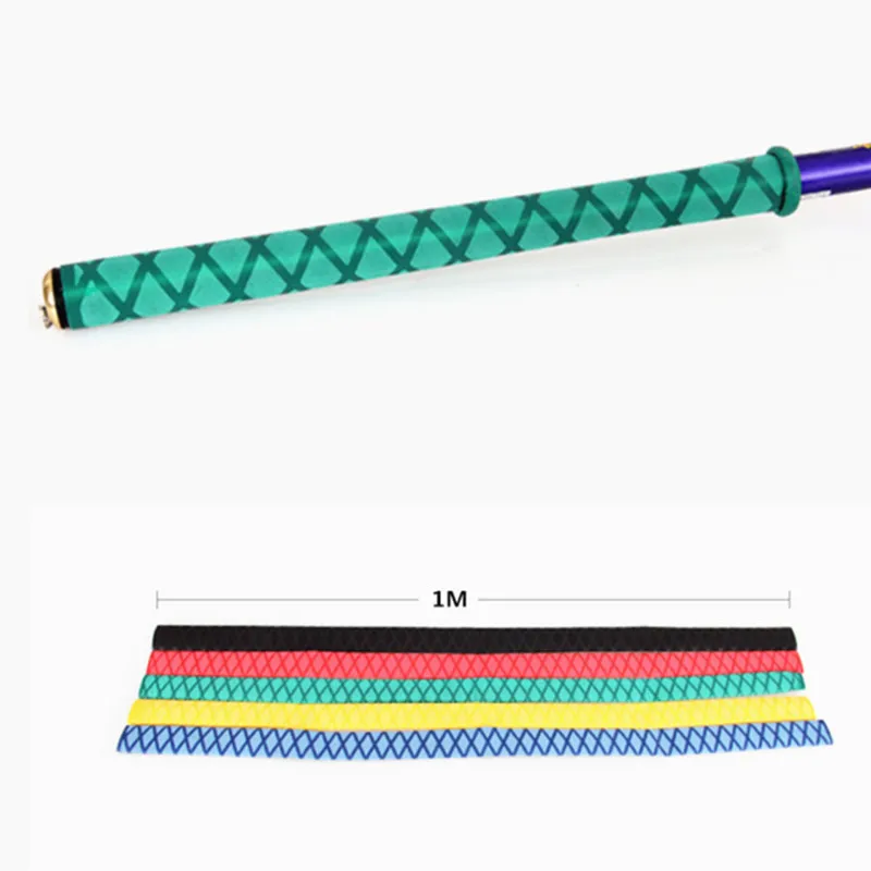100cm Nonslip X Wrap Textured Heat Shrink Tube Fishing Rod Handle Grip Golf Tennis Racket Sleeving Grip 15/20/22/25/30/35mm Dia.
100cm Nonslip X Wrap Textured Heat Shrink Tube Fishing Rod Handle Grip Golf Tennis Racket Sleeving Grip 15/20/22/25/30/35mm Dia.